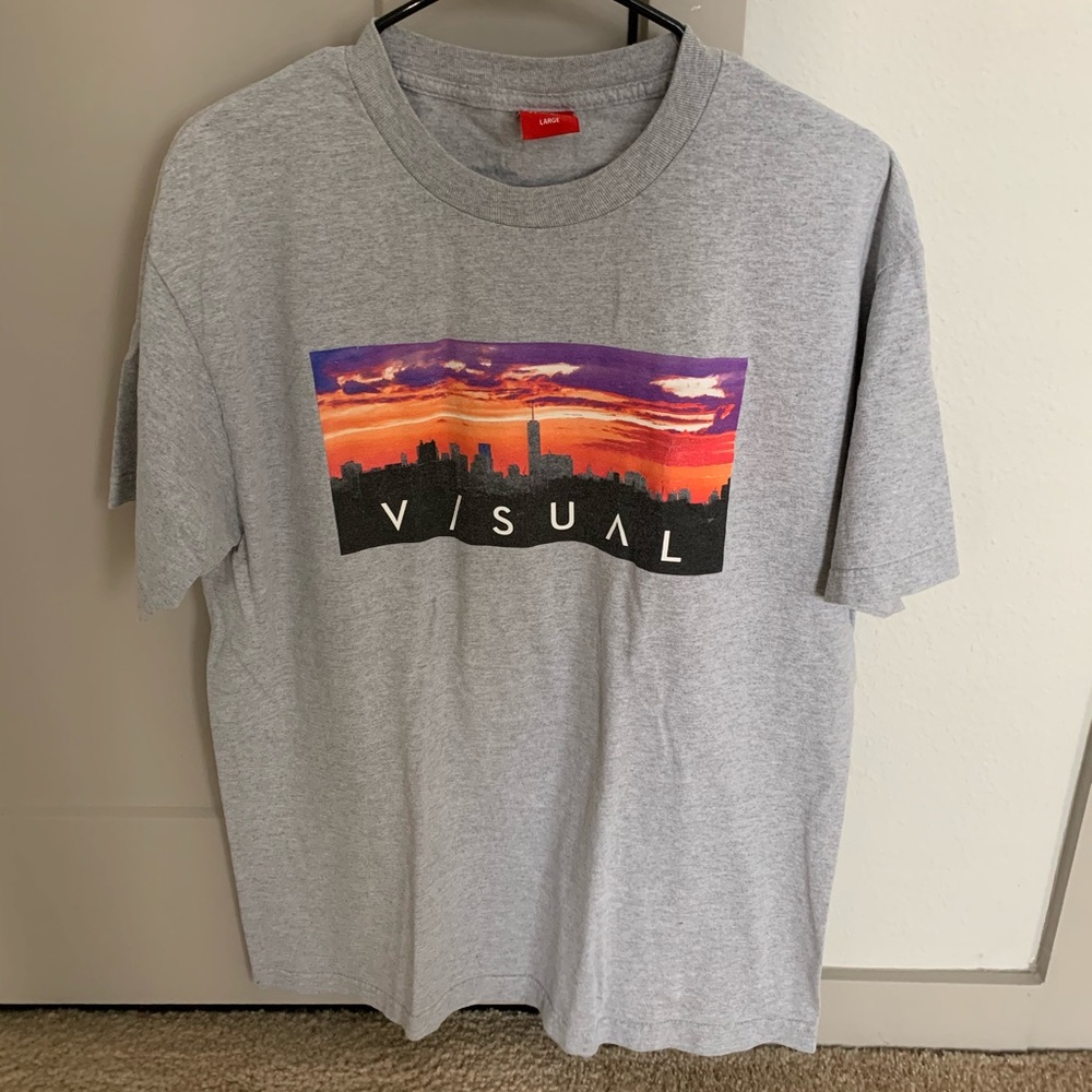 Men’s Visual Grey T-shirt